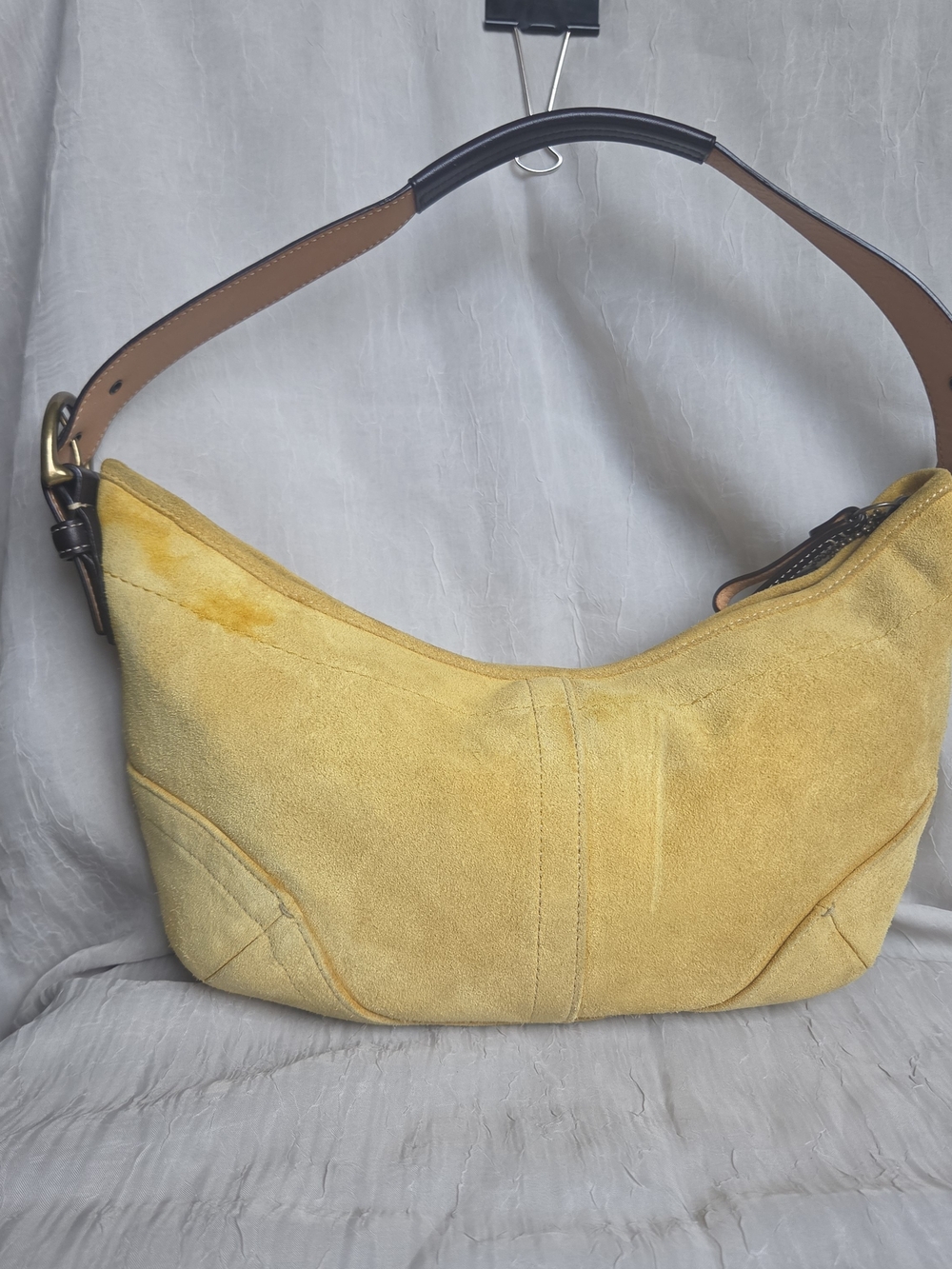 Vintage Coach Soho Suede Hobo Bag - Picture 2 of 9